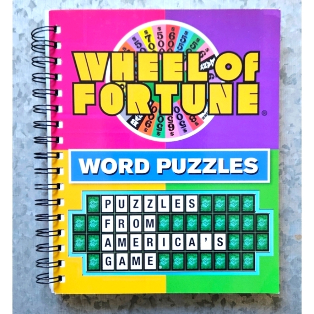 FREE WHEN ADDED TO BUNDLE Wheel of Fortune Word Puzzles